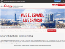 Tablet Screenshot of dq-barcelona.com